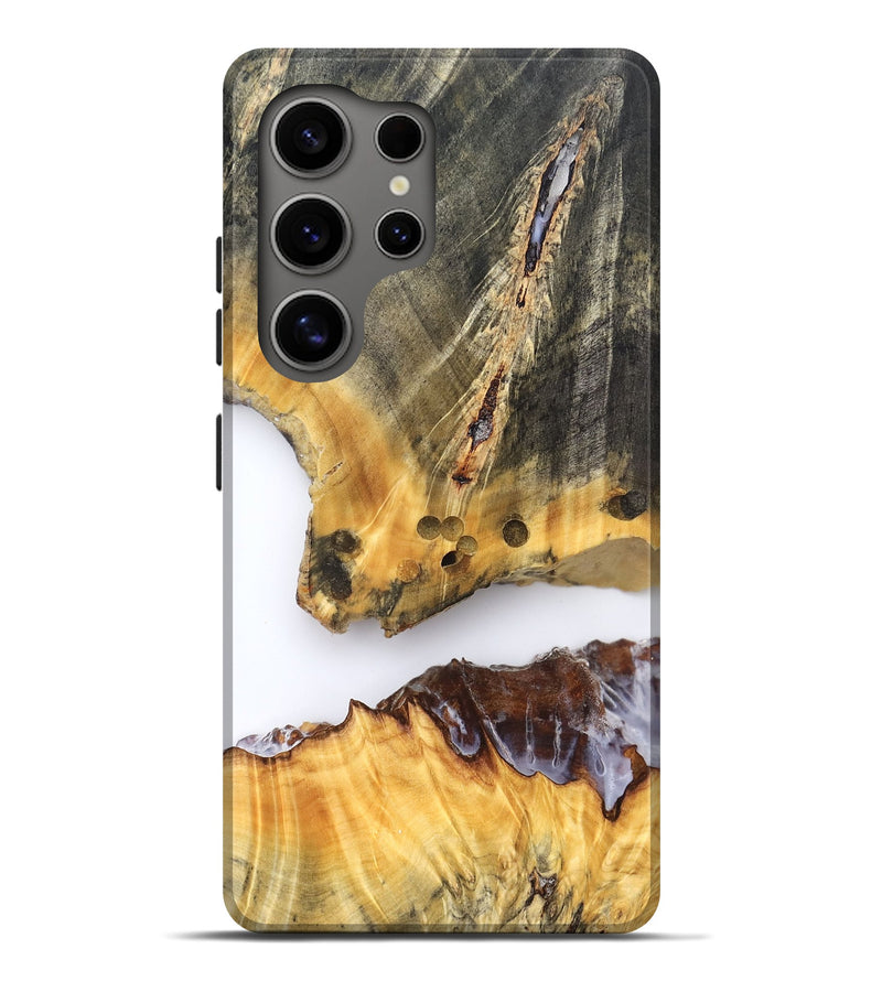 Galaxy S25 Ultra Wood Live Edge Phone Case - Maybell (Clear, 827246)