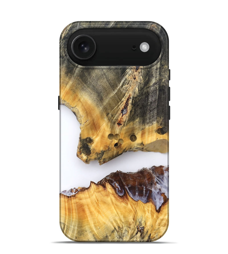 iPhone 17 Air Wood Live Edge Phone Case - Maybell (Clear, 827246)
