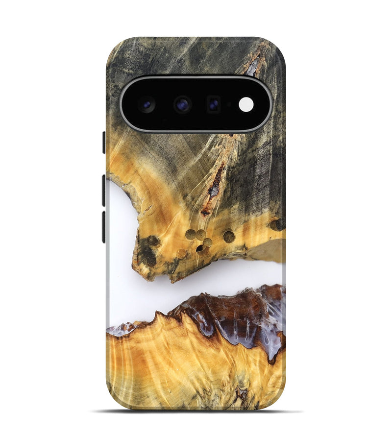 Pixel 11 Wood Live Edge Phone Case - Maybell (Clear, 827246)