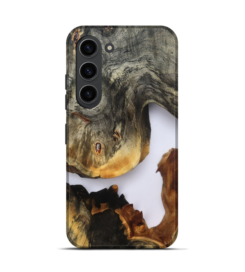 Galaxy S23 Wood Live Edge Phone Case - Camren (Clear, 827247)