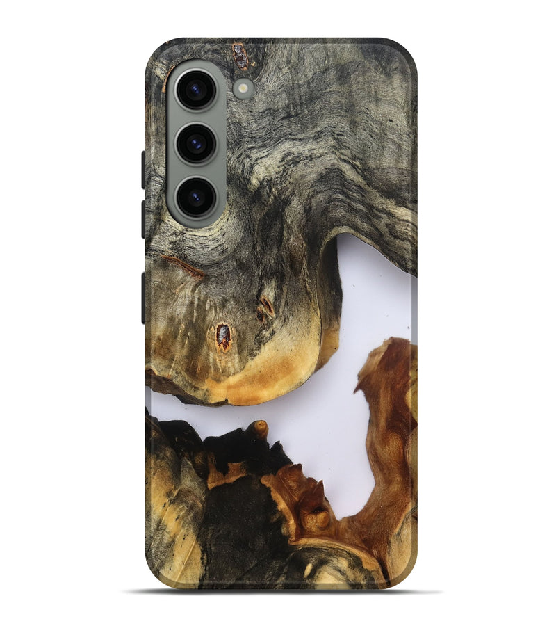 Galaxy S23 Plus Wood Live Edge Phone Case - Camren (Clear, 827247)
