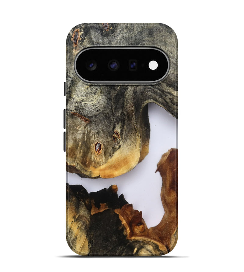Pixel 11 Pro Wood Live Edge Phone Case - Camren (Clear, 827247)