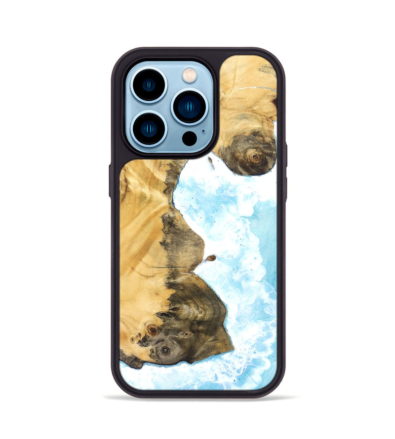 iPhone 14 Pro Wood Phone Case - Wrenlee (Coastal, 827250)