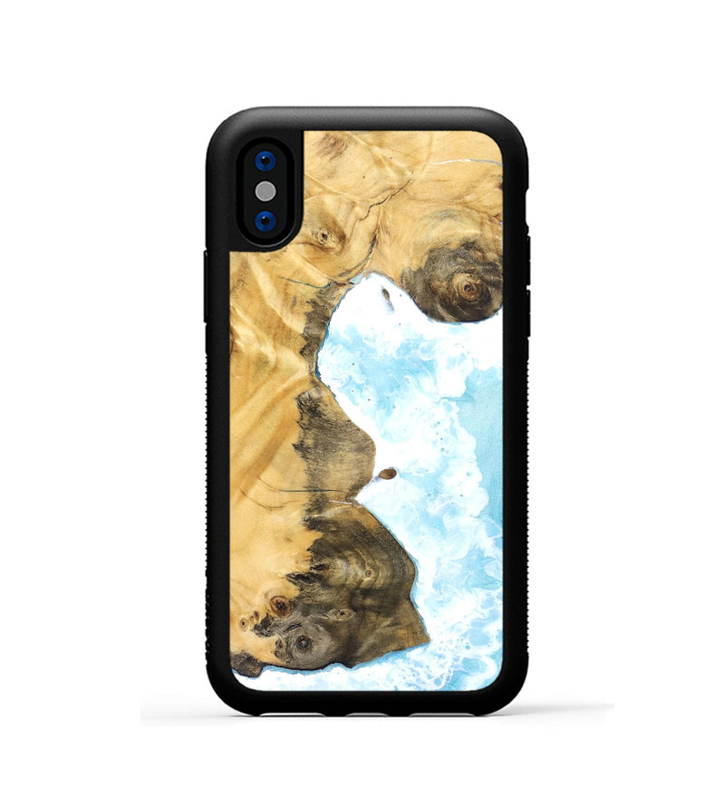iPhone Xs Wood Phone Case - Wrenlee (Coastal, 827250)