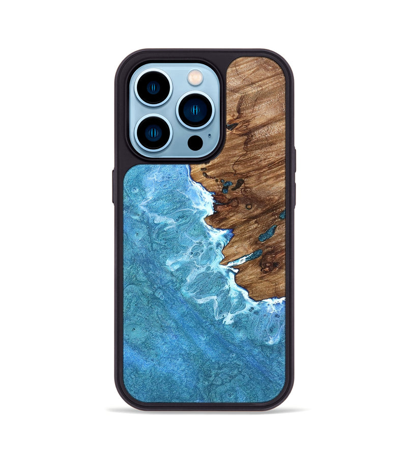 iPhone 14 Pro Wood Phone Case - Dinah (Coastal, 827251)