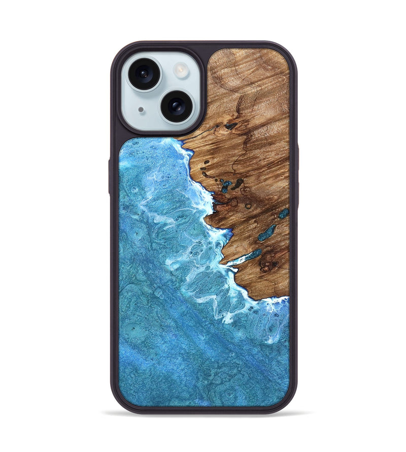 iPhone 15 Wood Phone Case - Dinah (Coastal, 827251)