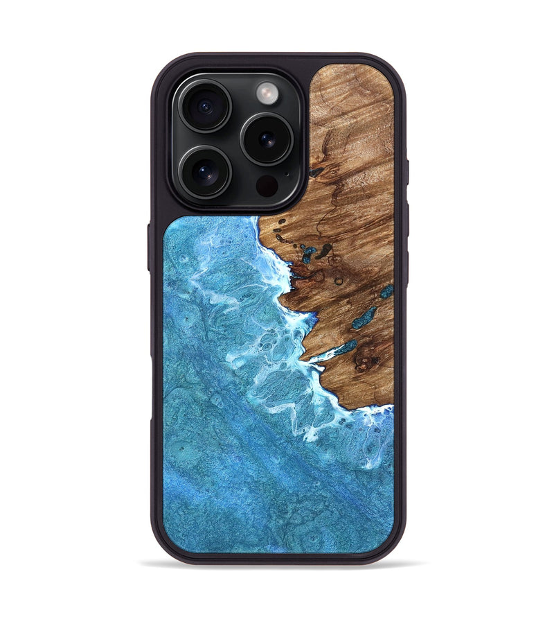 iPhone 16 Pro Wood Phone Case - Dinah (Coastal, 827251)