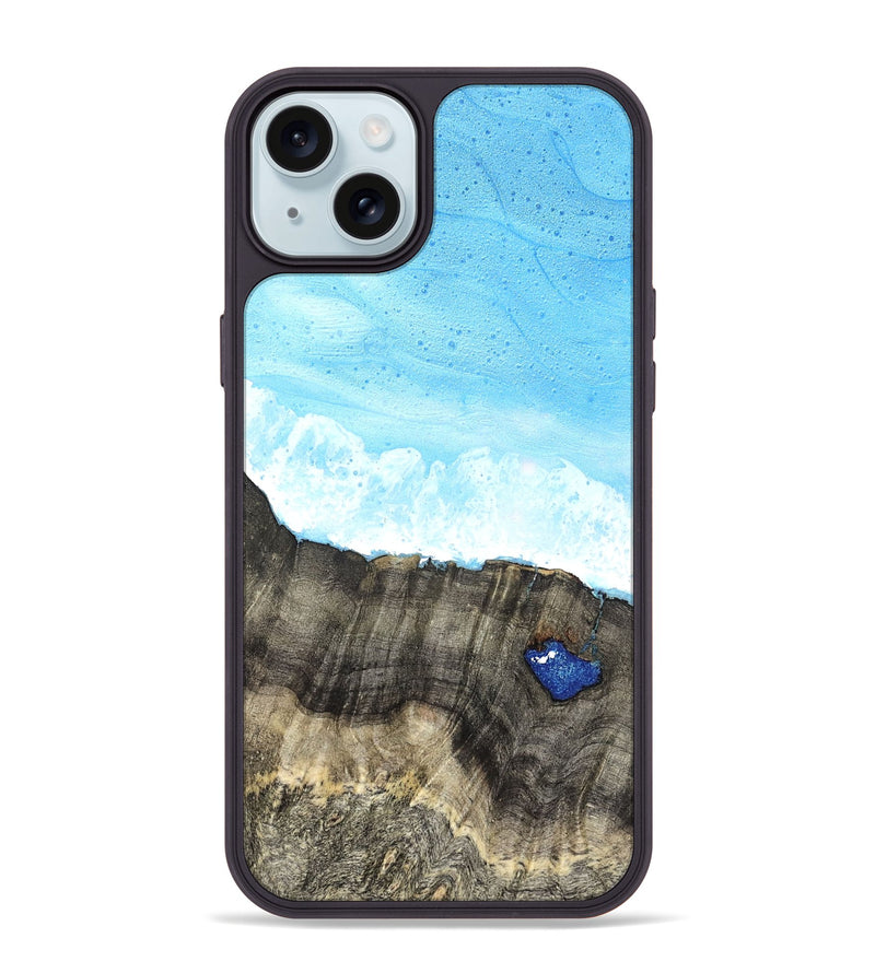 iPhone 15 Plus Wood Phone Case - Bertha (Coastal, 827252)
