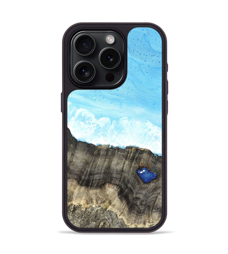 iPhone 15 Pro Wood Phone Case - Bertha (Coastal, 827252)