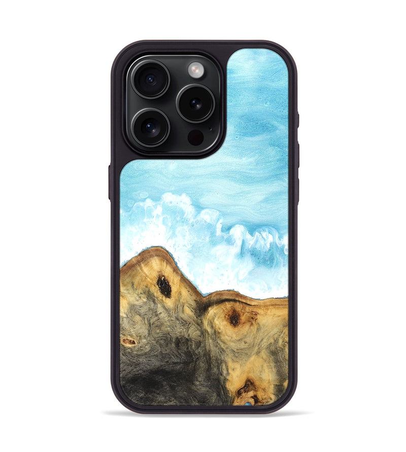 iPhone 15 Pro Wood Phone Case - Cohen (Coastal, 827253)