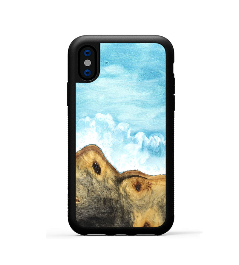 iPhone Xs Wood Phone Case - Cohen (Coastal, 827253)