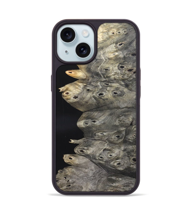 iPhone 15 Wood Phone Case - Reilly (Wood Burl, 827254)