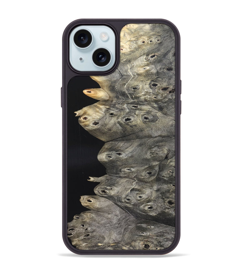 iPhone 15 Plus Wood Phone Case - Reilly (Wood Burl, 827254)