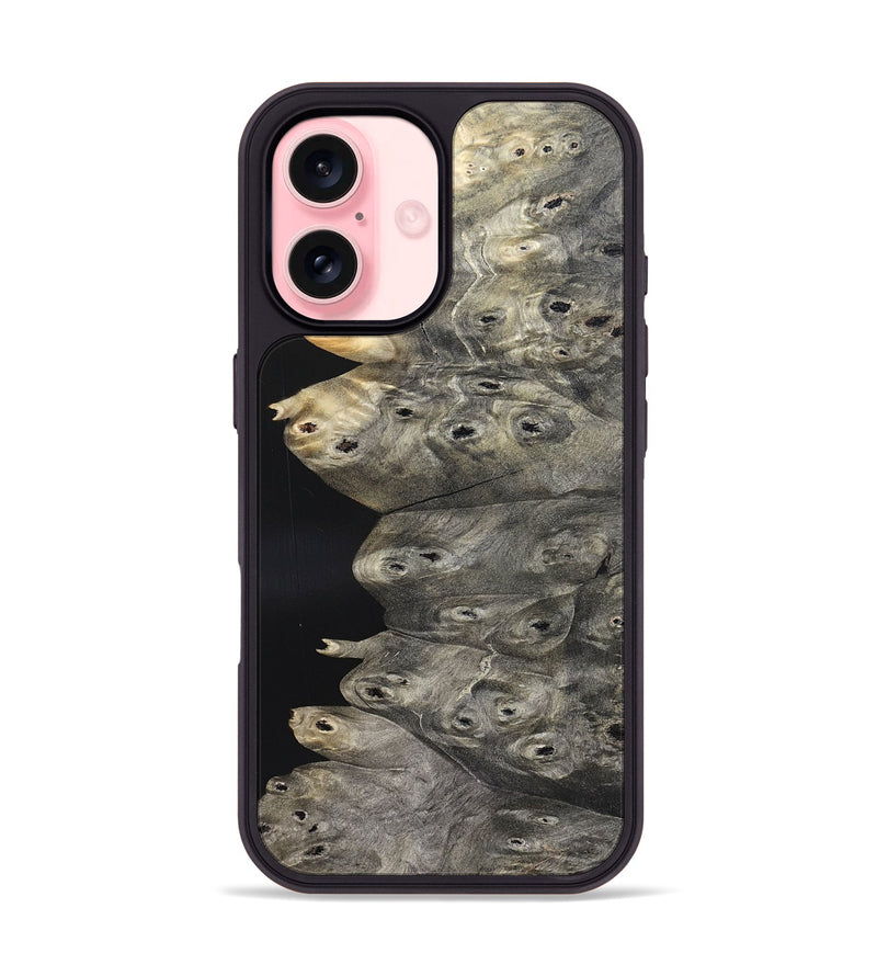 iPhone 16 Wood Phone Case - Reilly (Wood Burl, 827254)