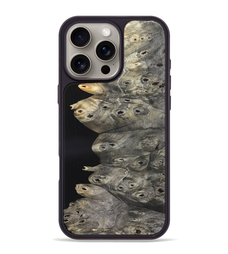 iPhone 16 Pro Max Wood Phone Case - Reilly (Wood Burl, 827254)