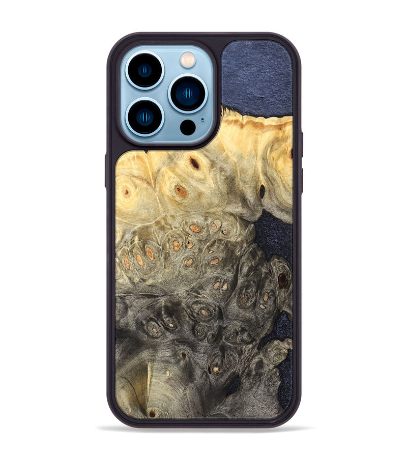 iPhone 14 Pro Max Wood Phone Case - Marcelo (Wood Burl, 827256)