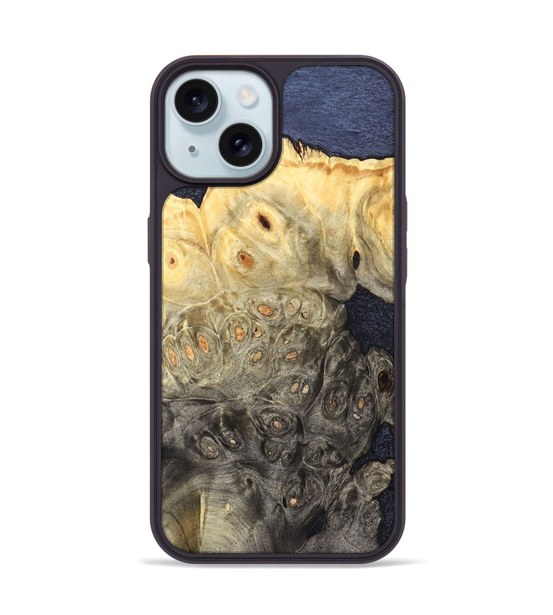 iPhone 15 Wood Phone Case - Marcelo (Wood Burl, 827256)