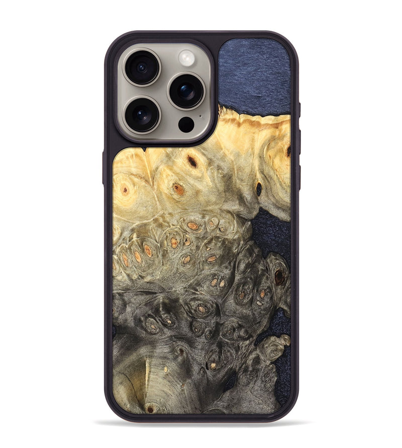 iPhone 15 Pro Max Wood Phone Case - Marcelo (Wood Burl, 827256)