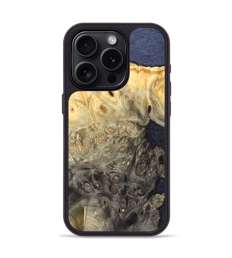 iPhone 15 Pro Wood Phone Case - Marcelo (Wood Burl, 827256)