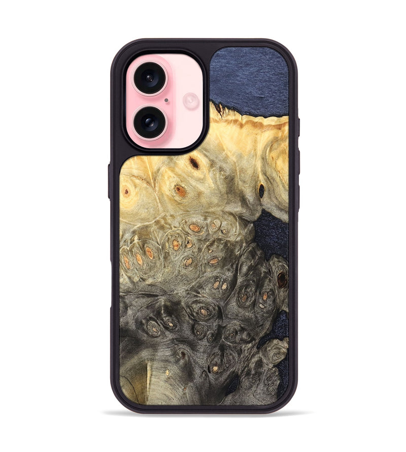iPhone 16 Wood Phone Case - Marcelo (Wood Burl, 827256)