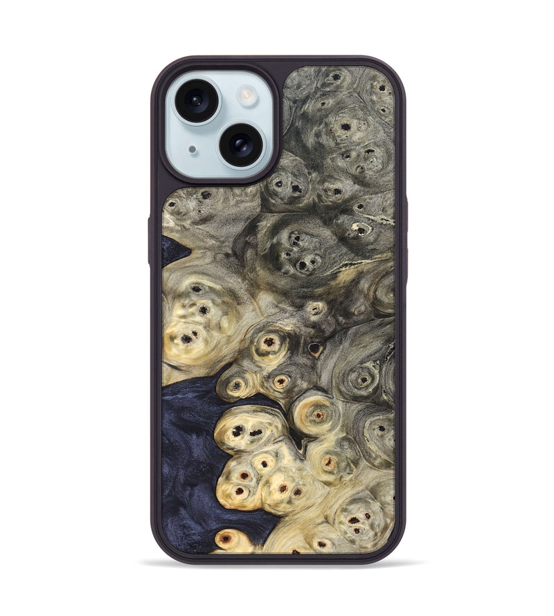 iPhone 15 Wood Phone Case - Rylan (Wood Burl, 827258)