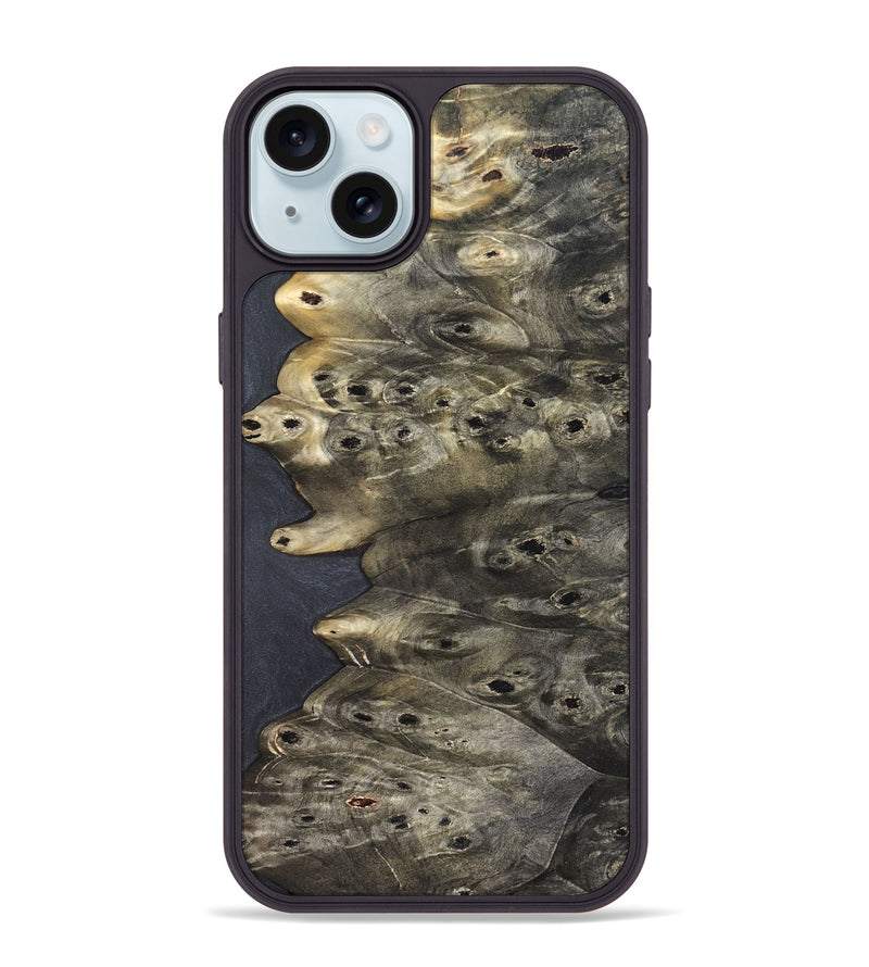 iPhone 15 Plus Wood Phone Case - Raya (Wood Burl, 827261)