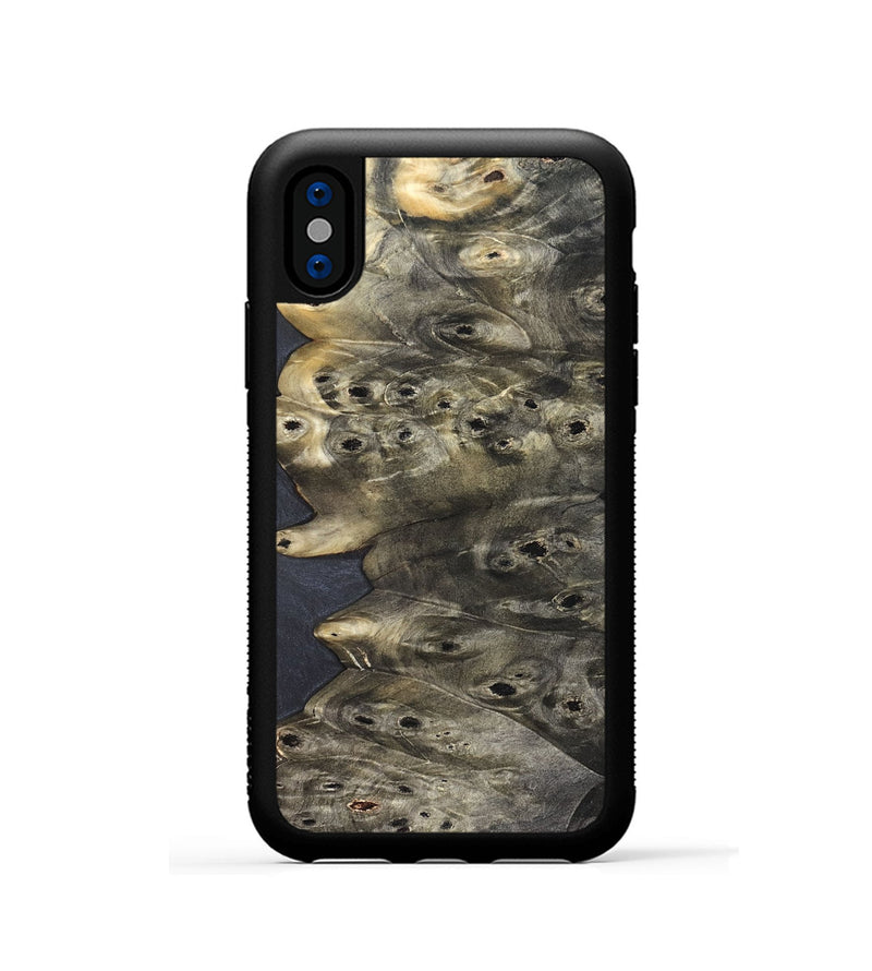 iPhone Xs Wood Phone Case - Raya (Wood Burl, 827261)