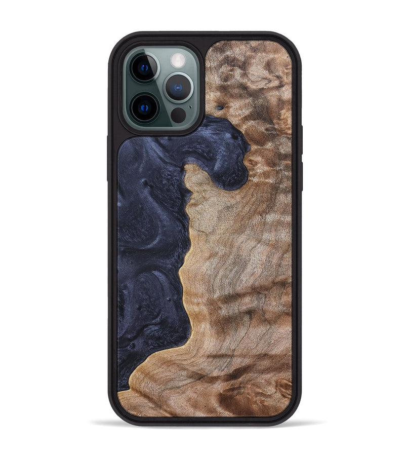 iPhone 12 Pro Max Wood Phone Case - Frank (Wood Burl, 827262)