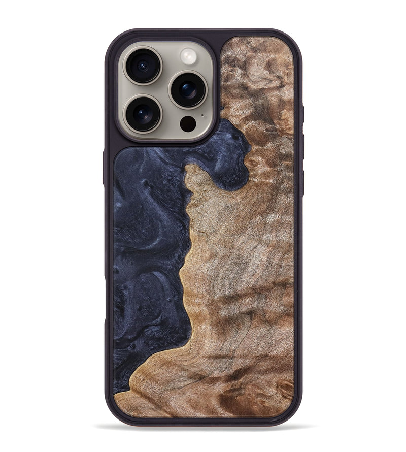 iPhone 16 Pro Max Wood Phone Case - Frank (Wood Burl, 827262)
