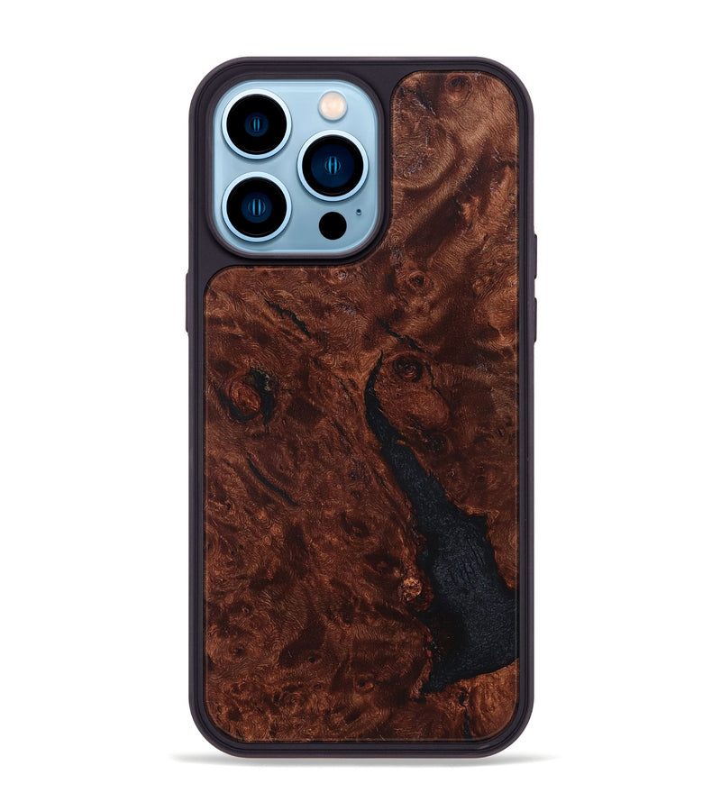 iPhone 14 Pro Max Wood Phone Case - Dangelo (Wood Burl, 827263)