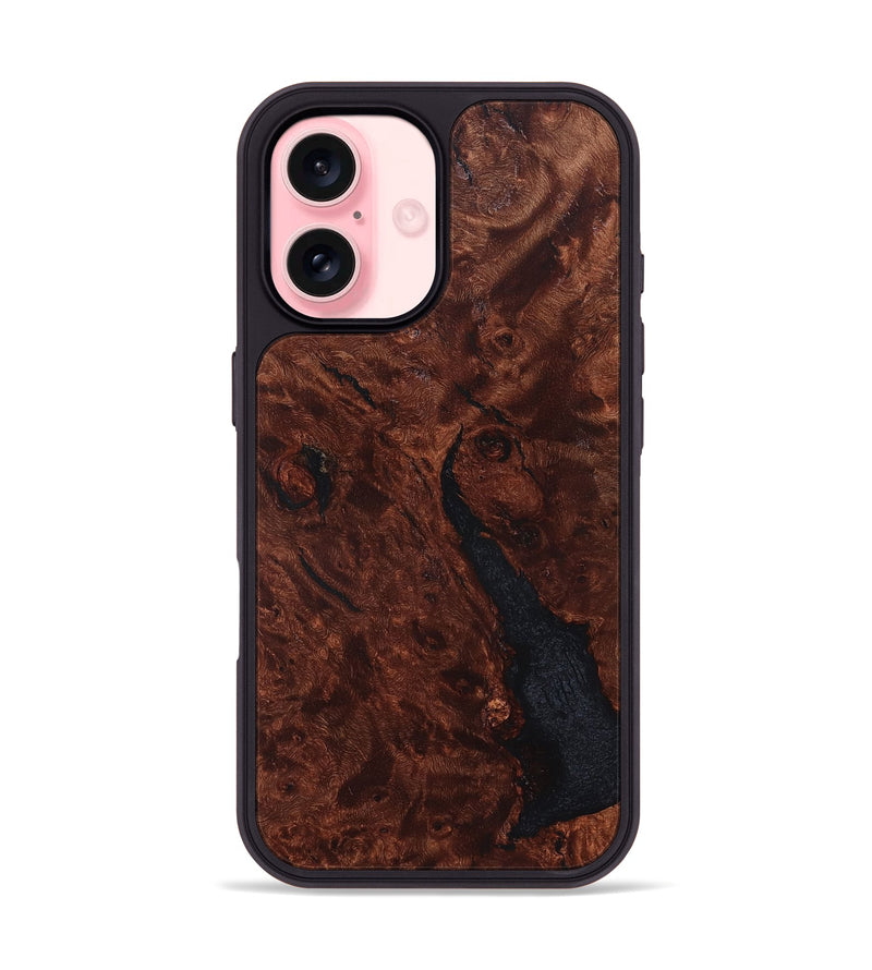 iPhone 16 Wood Phone Case - Dangelo (Wood Burl, 827263)