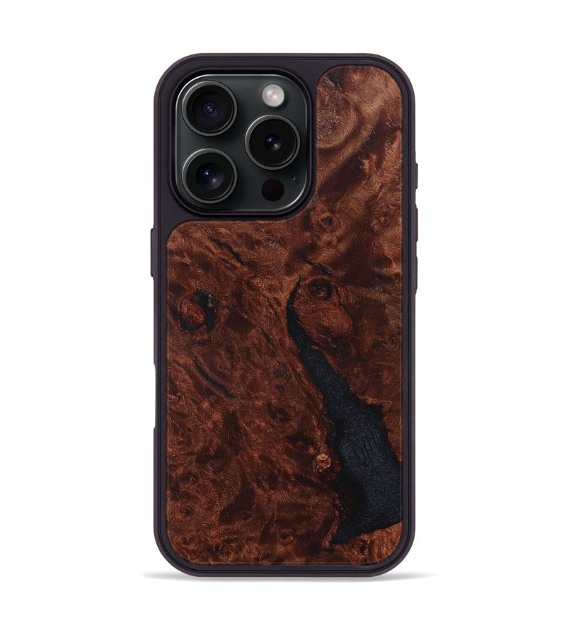 iPhone 16 Pro Wood Phone Case - Dangelo (Wood Burl, 827263)