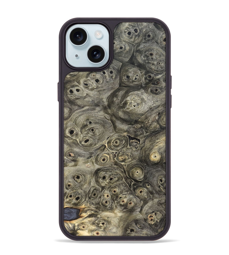 iPhone 15 Plus Wood Phone Case - Kerrie (Wood Burl, 827264)