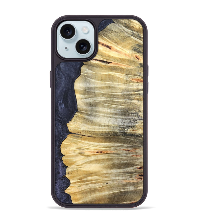 iPhone 15 Plus Wood Phone Case - Oma (Wood Burl, 827265)