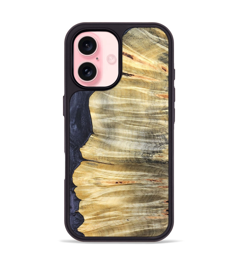 iPhone 16 Wood Phone Case - Oma (Wood Burl, 827265)
