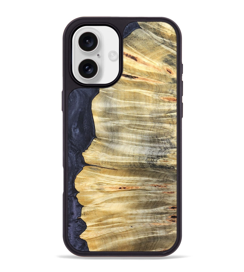 iPhone 16 Plus Wood Phone Case - Oma (Wood Burl, 827265)