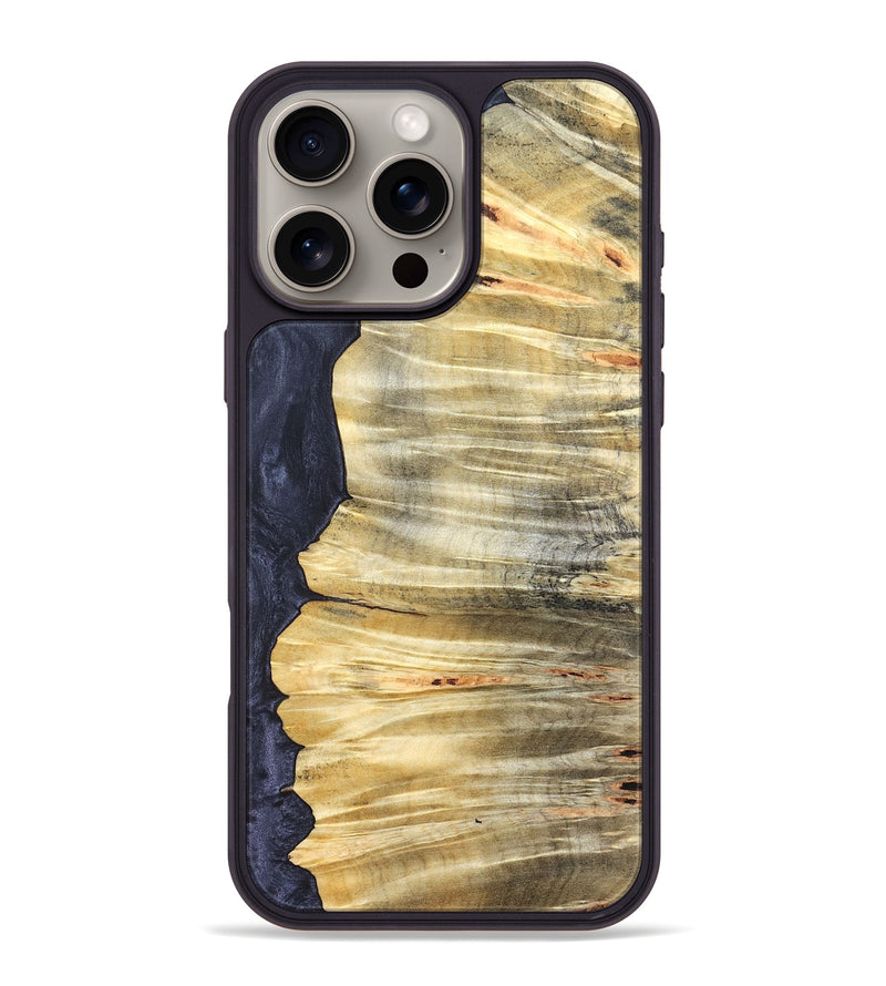 iPhone 16 Pro Max Wood Phone Case - Oma (Wood Burl, 827265)