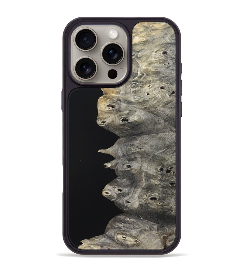 iPhone 16 Pro Max Wood Phone Case - Raul (Wood Burl, 827266)