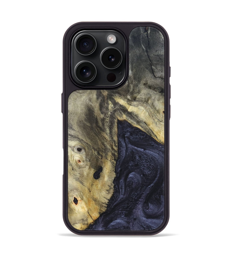 iPhone 16 Pro Wood Phone Case - Liz (Wood Burl, 827267)