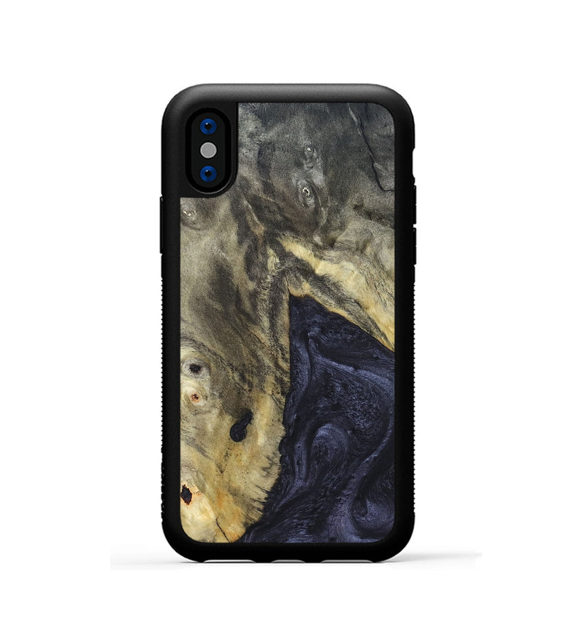 iPhone Xs Wood Phone Case - Liz (Wood Burl, 827267)