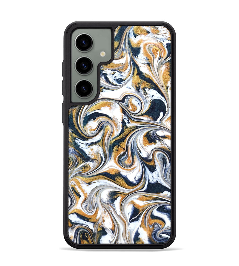 Galaxy S24 Plus ResinArt Phone Case - Norita (Teal & Gold, 827273)