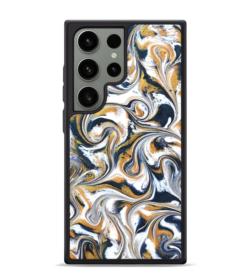 Galaxy S24 Ultra ResinArt Phone Case - Norita (Teal & Gold, 827273)