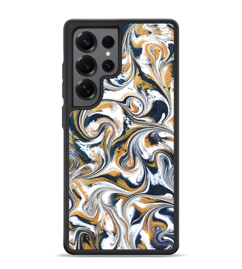 Galaxy S25 Ultra ResinArt Phone Case - Norita (Teal & Gold, 827273)