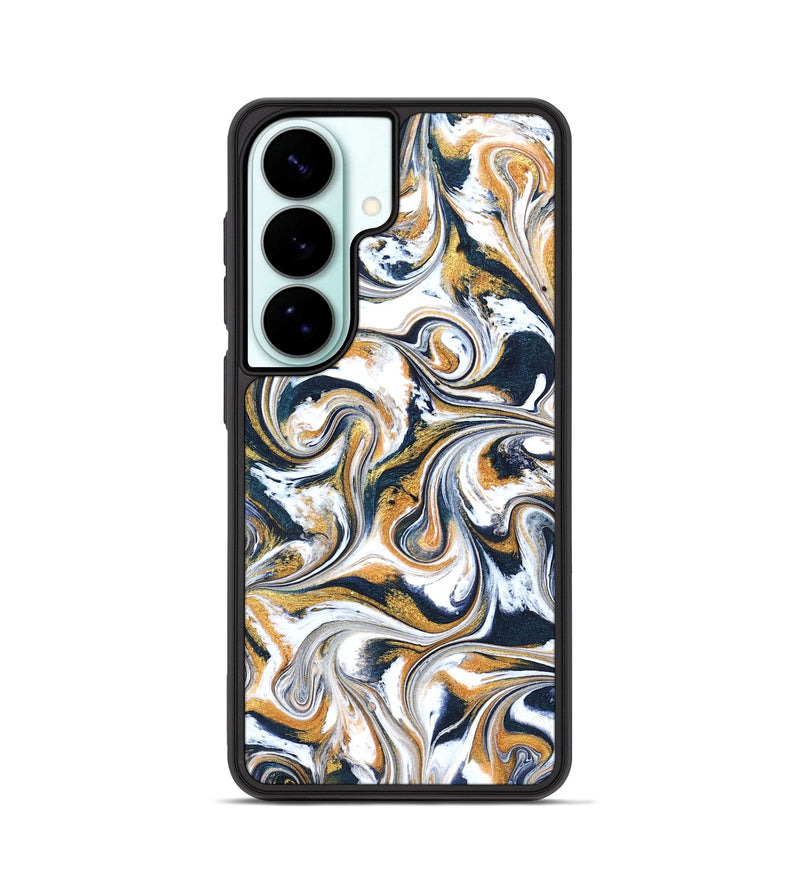Galaxy S26 ResinArt Phone Case - Norita (Teal & Gold, 827273)