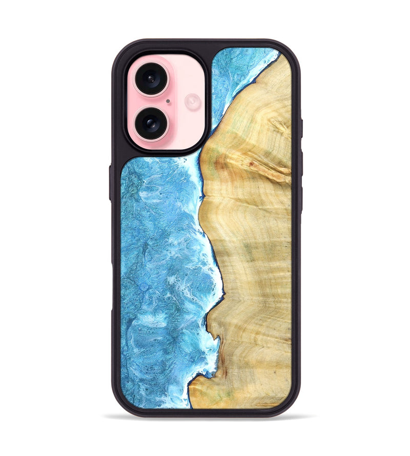 iPhone 16 Wood Phone Case - Manda (Coastal, 827275)
