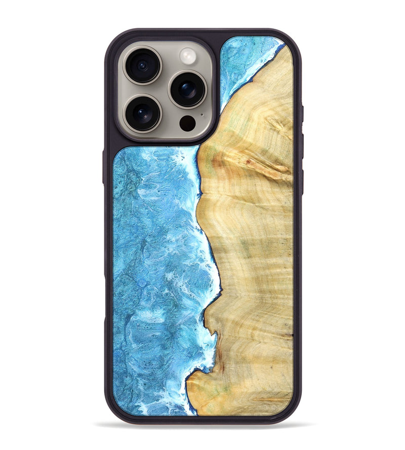 iPhone 16 Pro Max Wood Phone Case - Manda (Coastal, 827275)