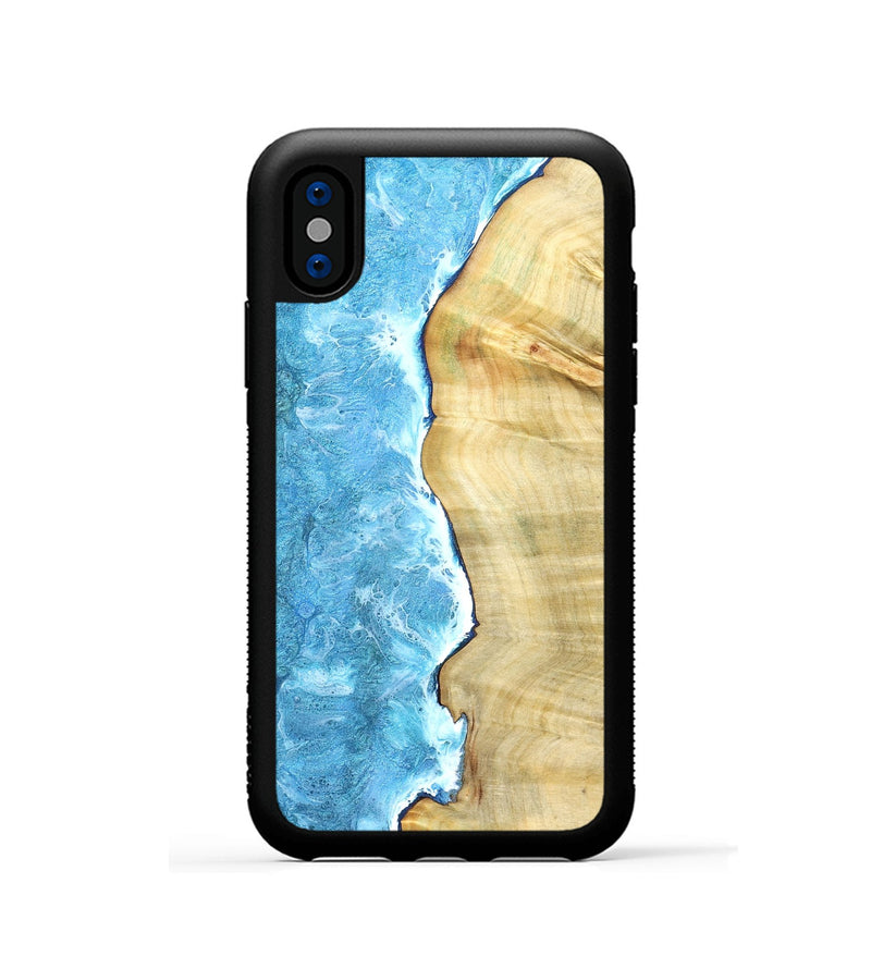 iPhone Xs Wood Phone Case - Manda (Coastal, 827275)