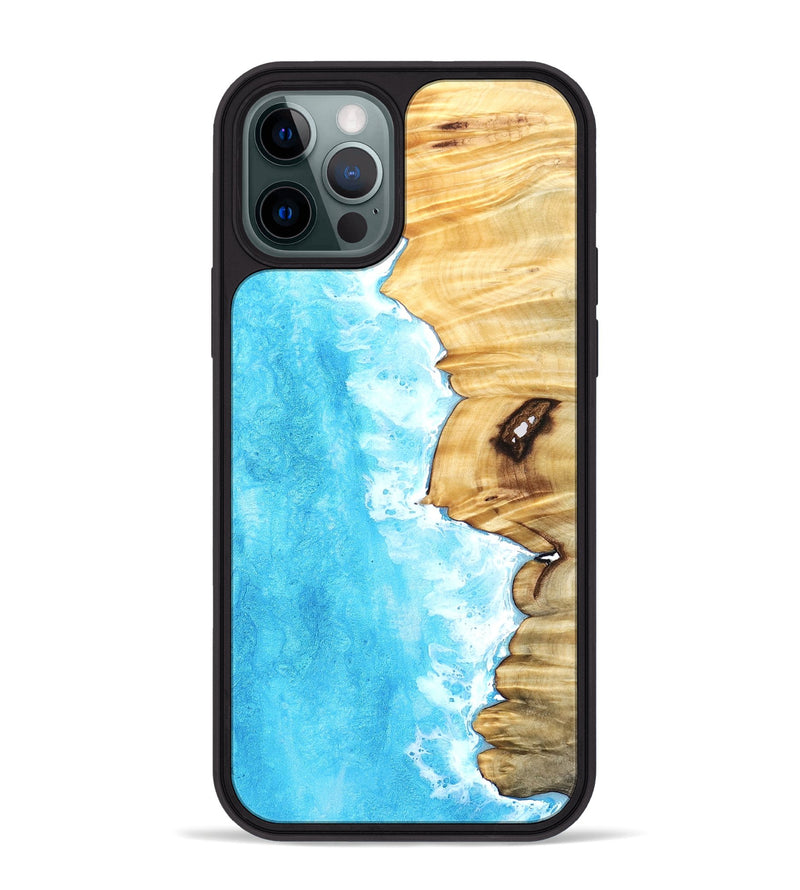 iPhone 12 Pro Max Wood Phone Case - Darleen (Coastal, 827277)