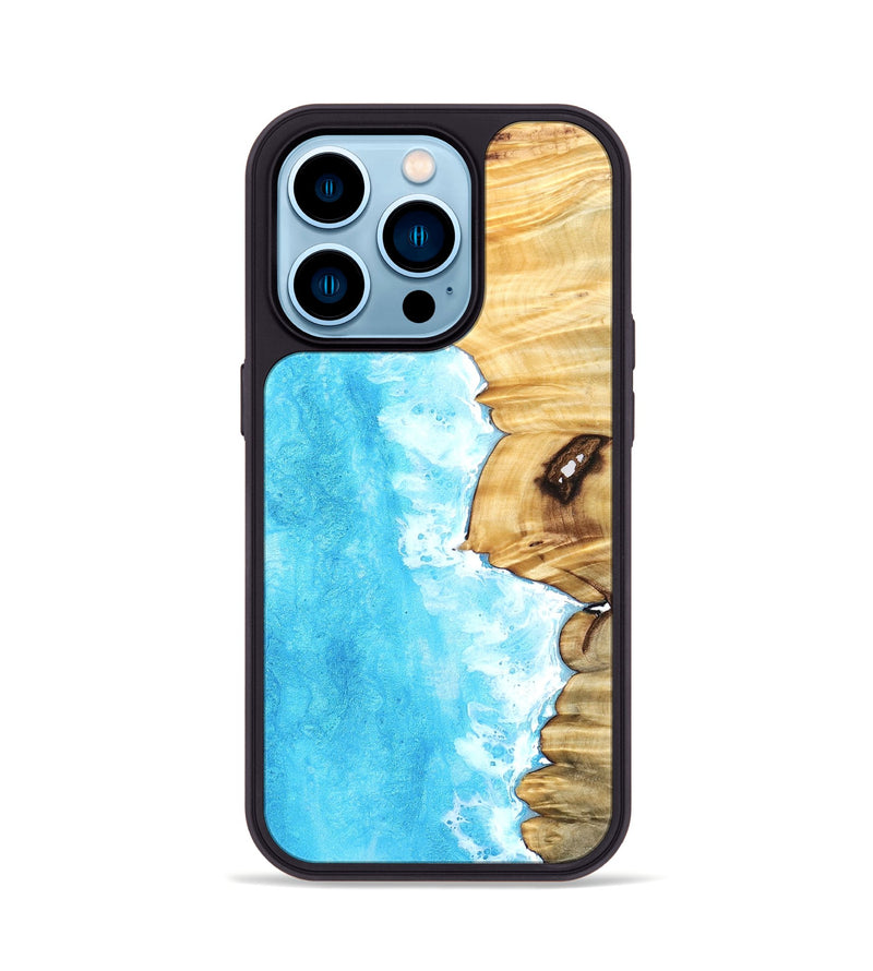 iPhone 14 Pro Wood Phone Case - Darleen (Coastal, 827277)