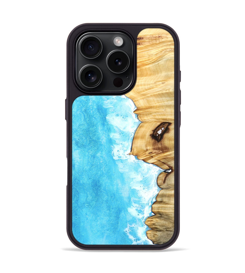 iPhone 16 Pro Wood Phone Case - Darleen (Coastal, 827277)